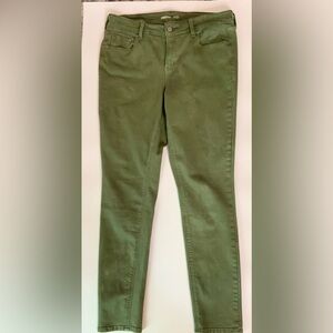 Old Navy Rockstar Super Skinny Jeans - Olive Green | Mid Rise